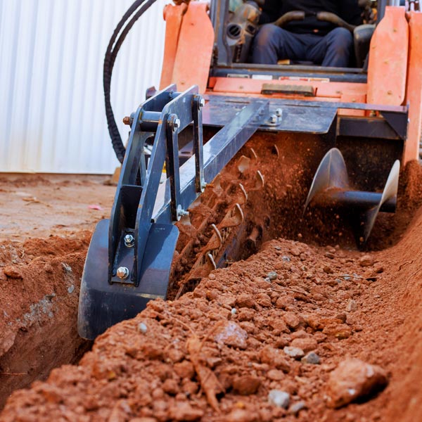 Underground Utility Trenching